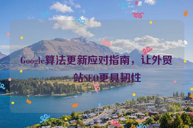Google算法更新應(yīng)對(duì)指南，讓外貿(mào)網(wǎng)站SEO更具韌性