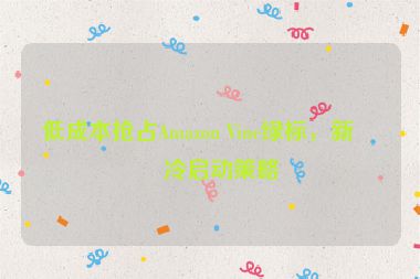 低成本搶占Amazon Vine綠標(biāo)，新品冷啟動(dòng)策略