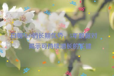 白帽SEO的長期優(yōu)勢，5年數(shù)據(jù)對比揭示可持續(xù)增長的關(guān)鍵