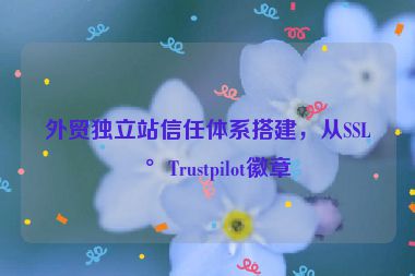 外貿(mào)獨(dú)立站信任體系搭建，從SSL到Trustpilot徽章