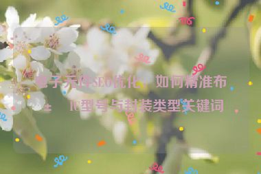 電子元件SEO優(yōu)化，如何精準(zhǔn)布局IC型號(hào)與封裝類型關(guān)鍵詞