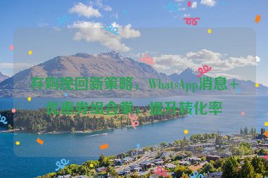 棄購(gòu)?fù)旎匦虏呗?，WhatsApp消息+優(yōu)惠券組合拳，提升轉(zhuǎn)化率