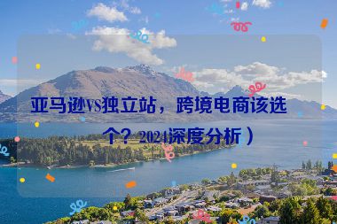亞馬遜VS獨立站，跨境電商該選哪個？2024深度分析）