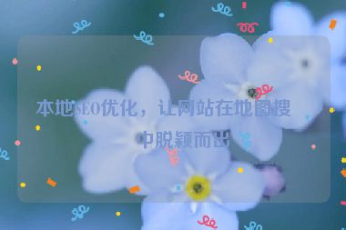 本地SEO優(yōu)化，讓網(wǎng)站在地圖搜索中脫穎而出