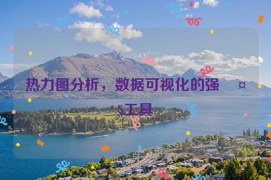 熱力圖分析，數(shù)據(jù)可視化的強(qiáng)大工具