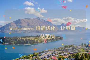 WooCommerce 性能優(yōu)化，讓電商網(wǎng)站更快