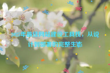 2025年最佳網(wǎng)站建設(shè)工具棧，從設(shè)計(jì)到部署的完整生態(tài)