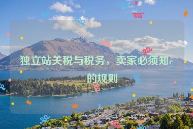 獨(dú)立站關(guān)稅與稅務(wù)，賣(mài)家必須知道的規(guī)則