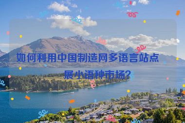 如何利用中國制造網(wǎng)多語言站點拓展小語種市場？