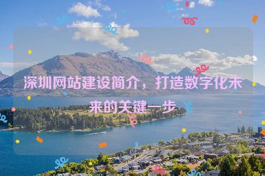 深圳網(wǎng)站建設簡介，打造數(shù)字化未來的關鍵一步
