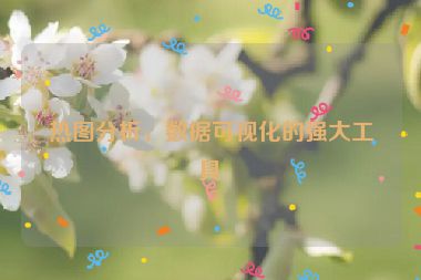 熱圖分析，數(shù)據(jù)可視化的強(qiáng)大工具