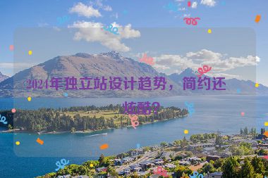 2024年獨立站設(shè)計趨勢，簡約還是炫酷？