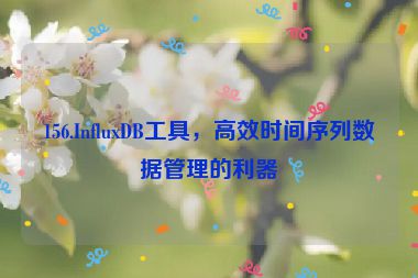 156.InfluxDB工具，高效時間序列數(shù)據(jù)管理的利器