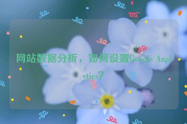 網(wǎng)站數(shù)據(jù)分析，如何設(shè)置Google Analytics？