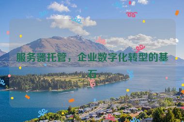 服務器托管，企業(yè)數(shù)字化轉型的基石