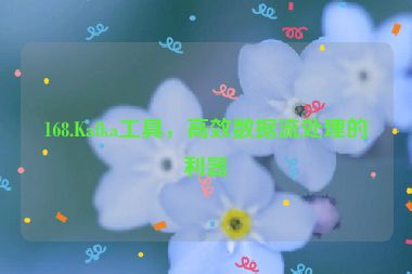 168.Kafka工具，高效數(shù)據(jù)流處理的利器