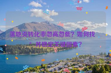 落地頁轉(zhuǎn)化率忽高忽低？如何找到并穩(wěn)定關(guān)鍵因素？