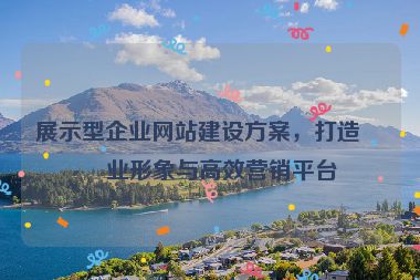 展示型企業(yè)網(wǎng)站建設(shè)方案，打造專業(yè)形象與高效營(yíng)銷平臺(tái)
