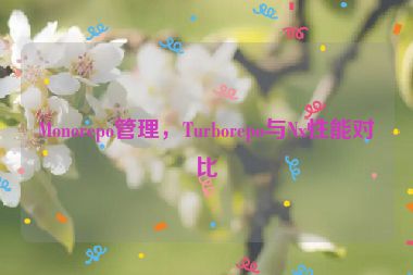 Monorepo管理，Turborepo與Nx性能對(duì)比